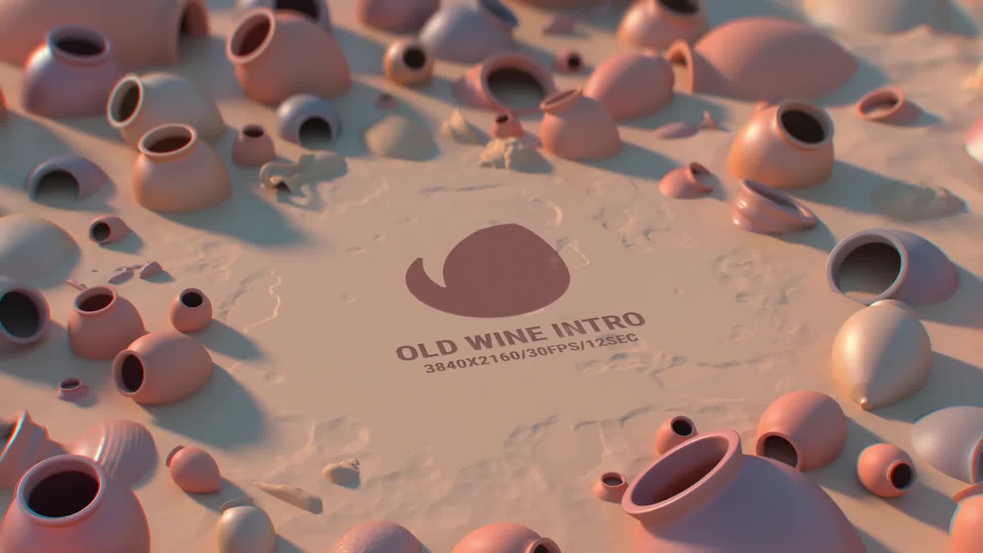 Old Wine Intro/Archeology/ Organic White Red Wine/ Museum/ Amphora/ Greek/ Italy/ Georgia/ Spartan Videohive 33681135 After Effects Image 9