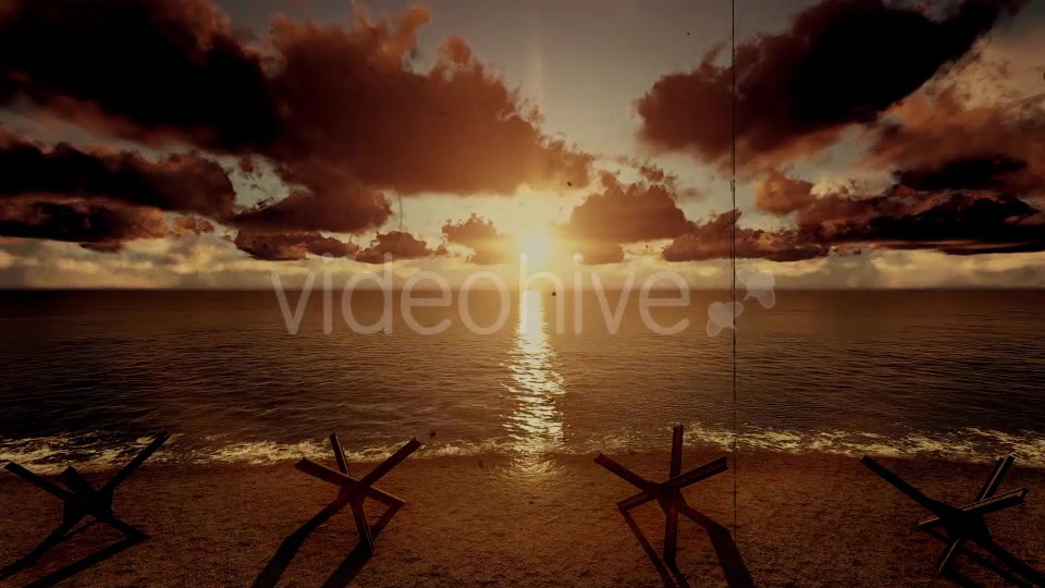 Omaha Beach The Normandy Old Film - Download Videohive 19589831