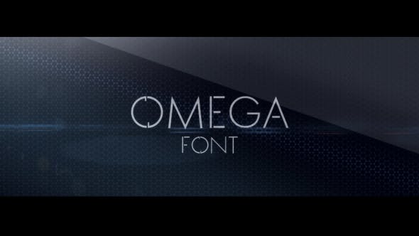 OMEGA font - Download 12530802 Videohive