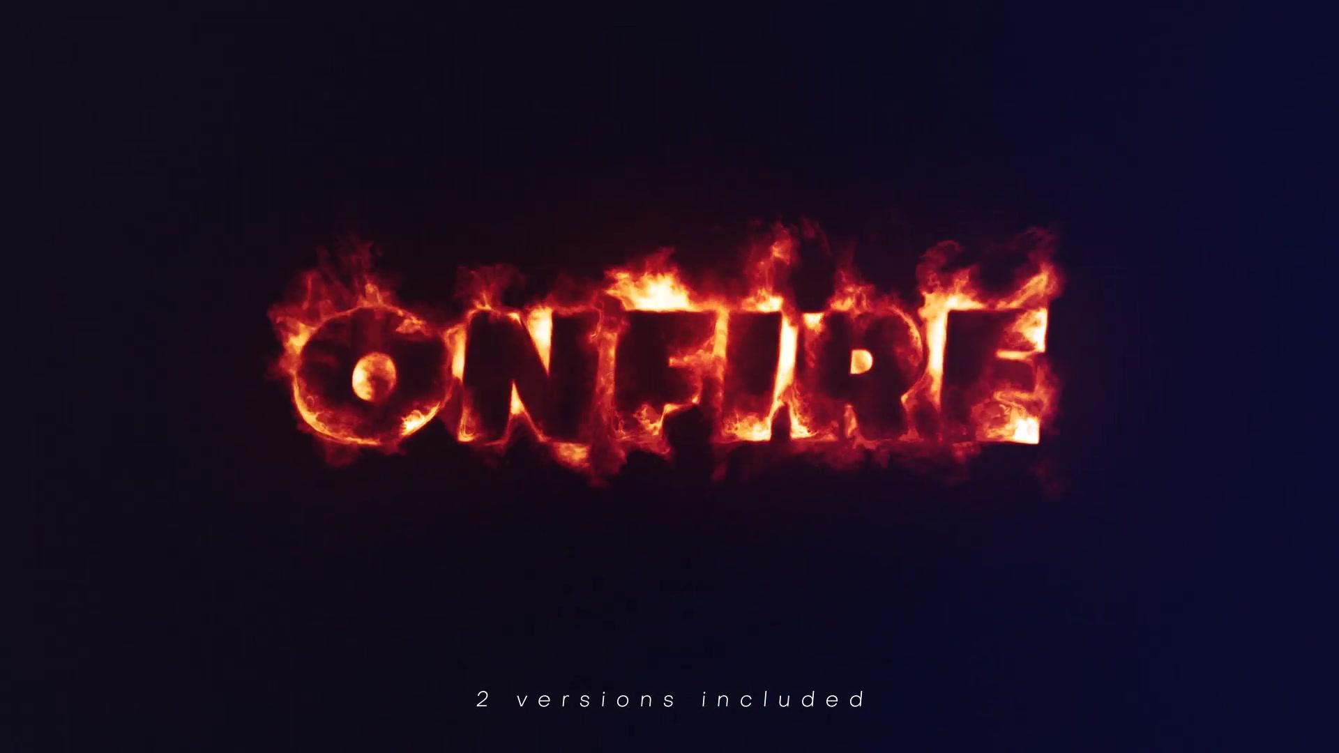 On Fire Logo Reveal 2 Variations Videohive 38683901 After Effects Image 7