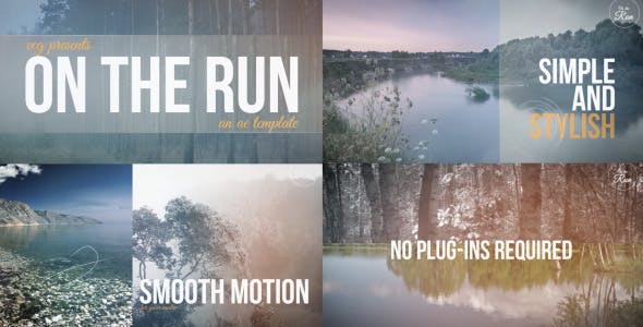 On The Run A Travel Slideshow - Download Videohive 9520792