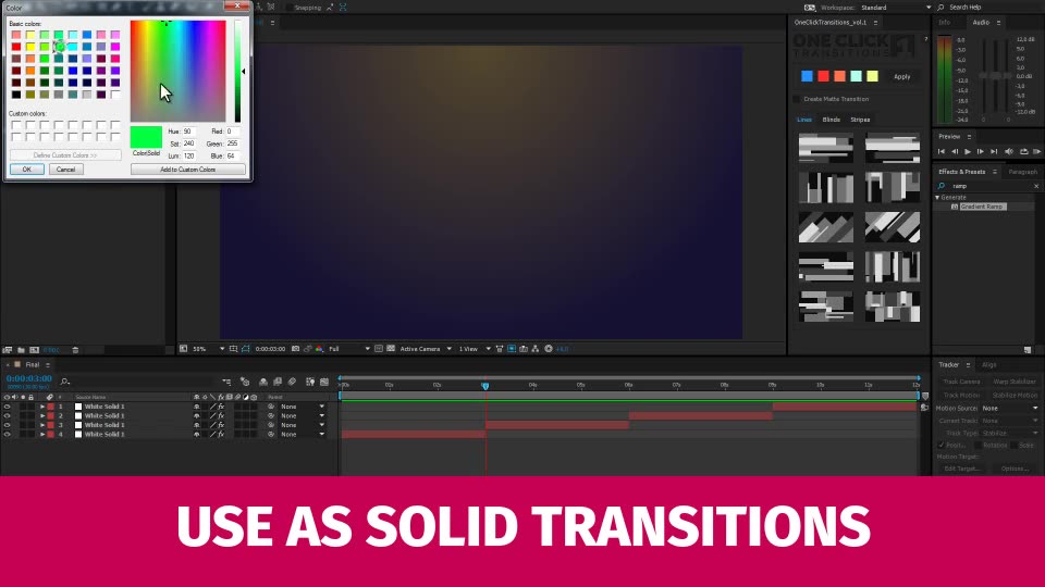 One Click Transitions Vol.1 - Download Videohive 19752559