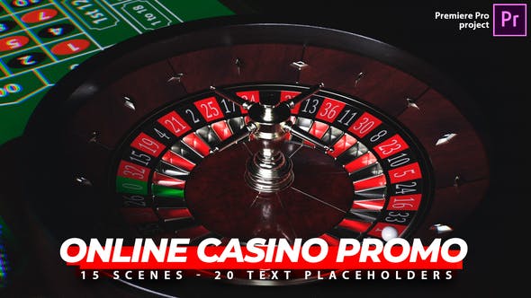 Online Casino Promo |Online Roulette Intro | Slot Machine Game| Poker App| Premiere Pro - Download Videohive 33948684