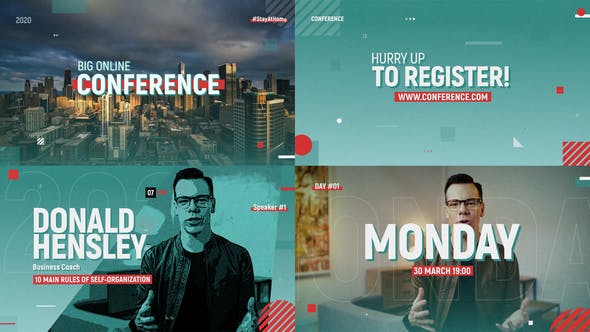 Online Conference Promo - 26407445 Download Videohive