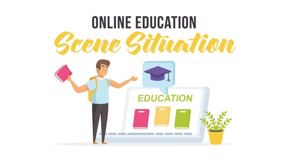 Online education Scene Situation - Videohive Download 27597240