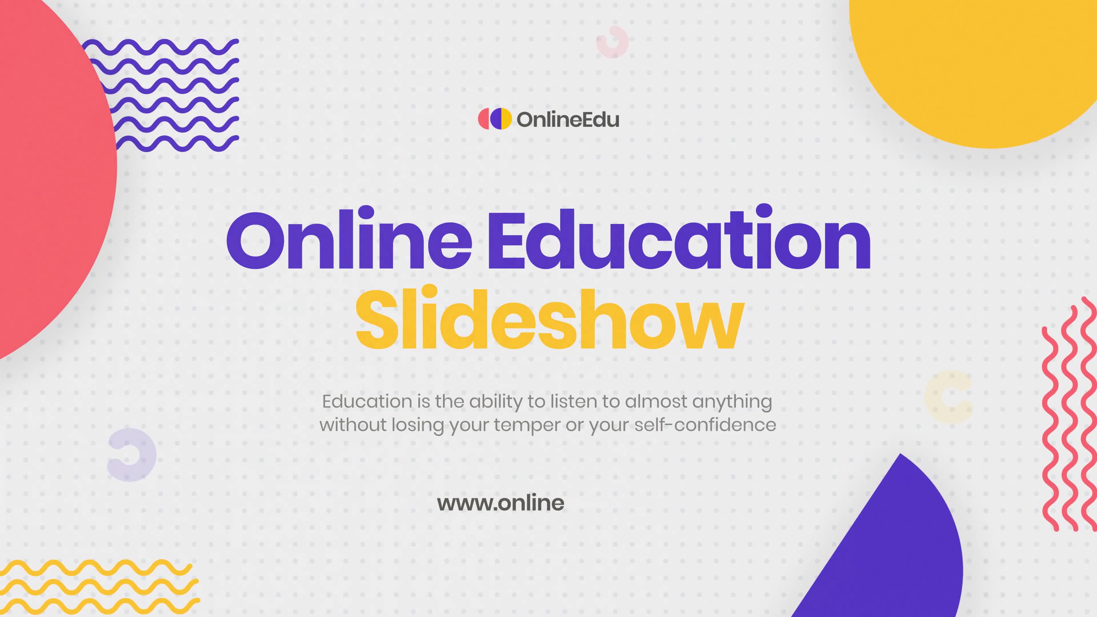 Online Education Slideshow (MOGRT) Videohive 33734978 Premiere Pro Image 1