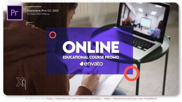 Online Educational Course Promo - Download 37918047 Videohive