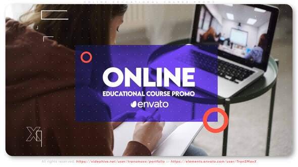 Online Educational Course Promo - Videohive Download 31300968