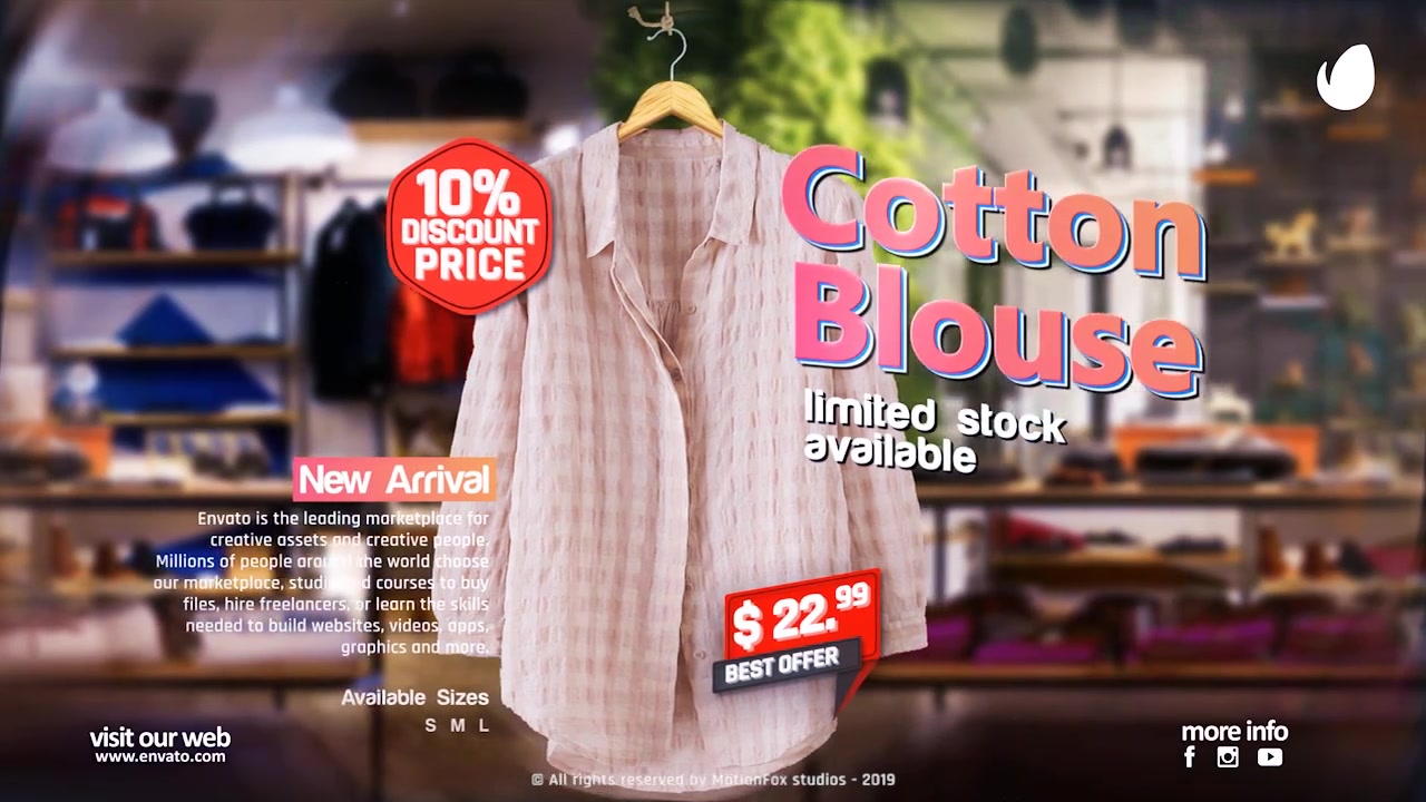 Online Fashion Store Promotion Video Videohive 24509725 After Effects Image 4