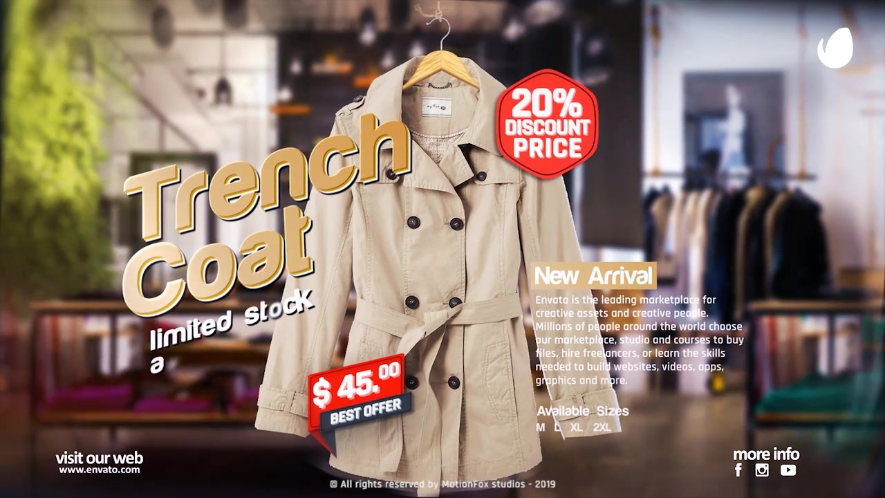Online Fashion Store Promotion Video Videohive 24509725 After Effects Image 6