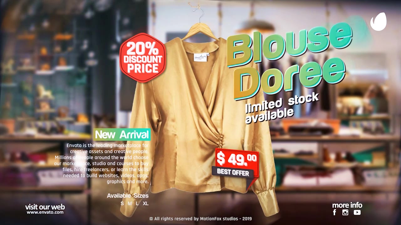 Online Fashion Store Promotion Video Videohive 24509725 After Effects Image 8