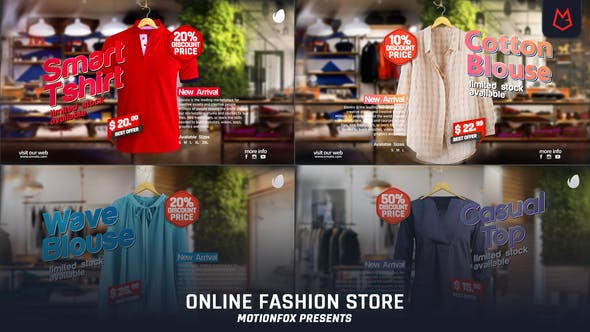 Online Fashion Store Promotion Video - Download Videohive 24509725
