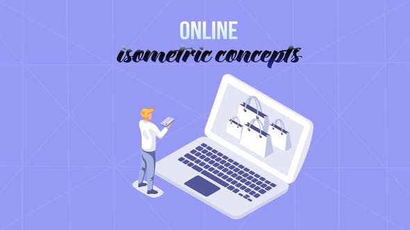 Online Isometric Concept - Download 29057284 Videohive