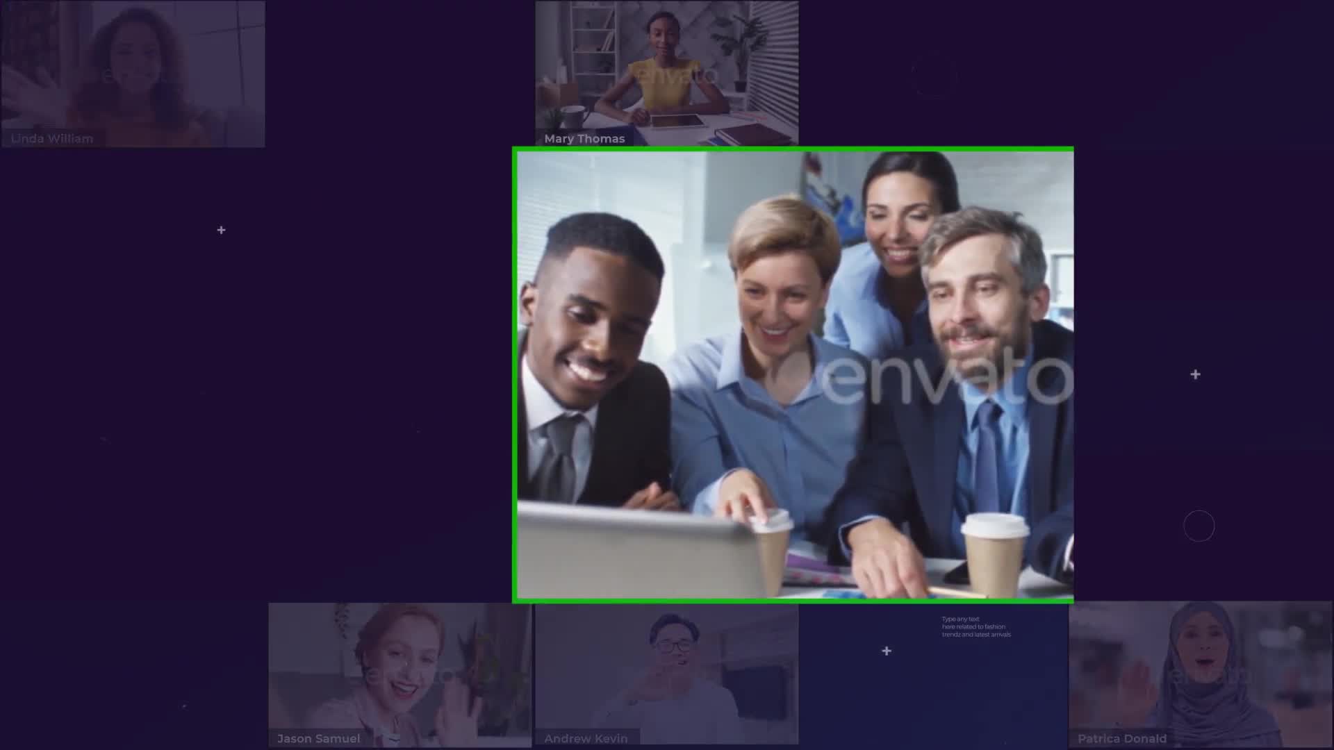 Online Meeting Group Video Conference Zoom Event Promo Videohive 31684763 After Effects Image 1