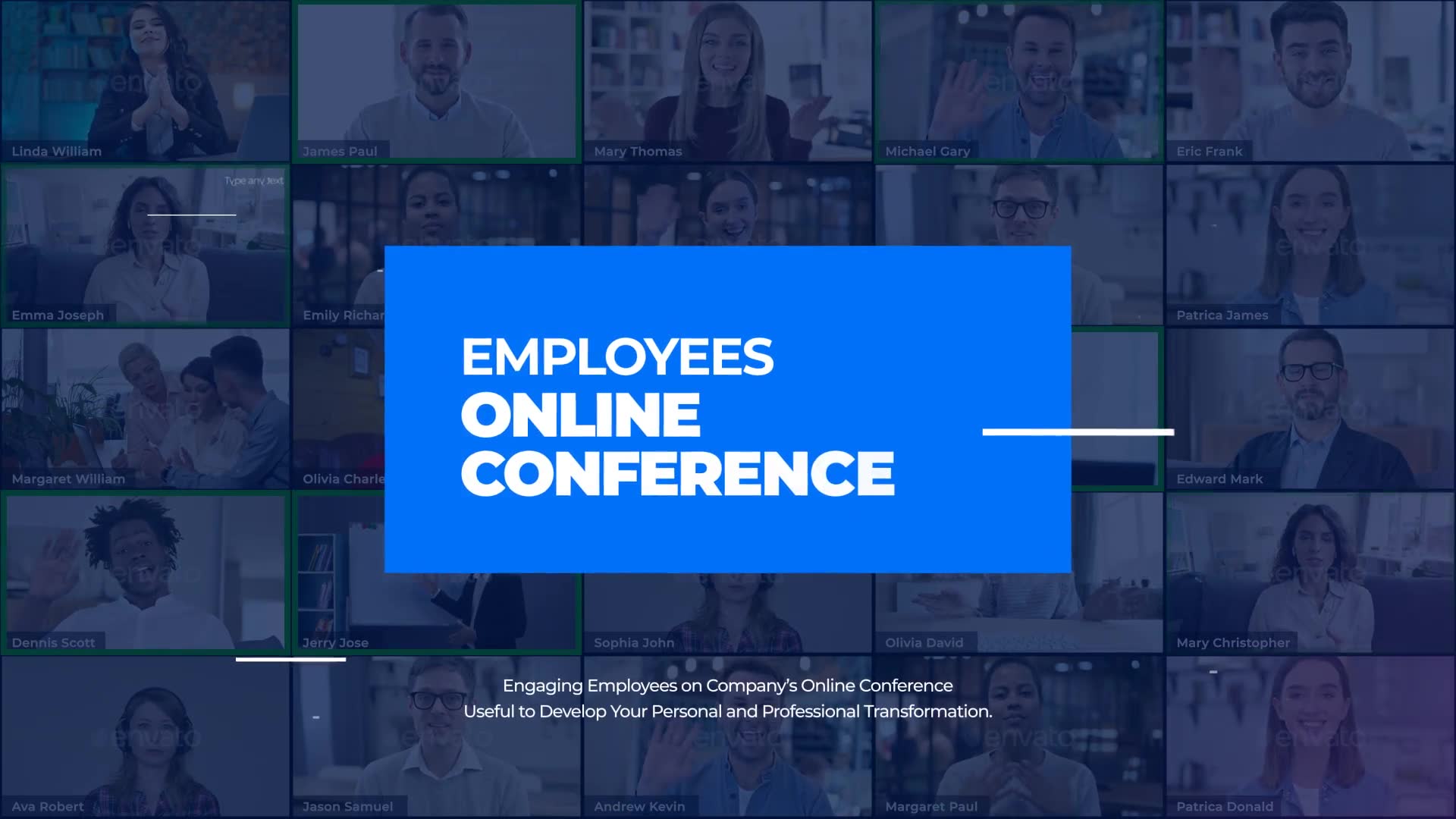 Online Meeting Video Conference Promo Videohive 27818218 After Effects Image 2