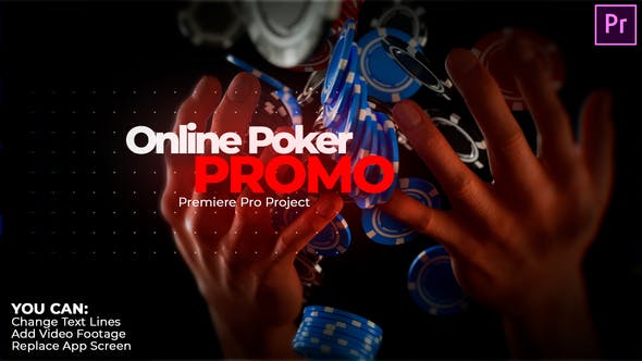 Online Poker App Promo & Poker Intro Premiere Pro - Videohive 33975402 Download