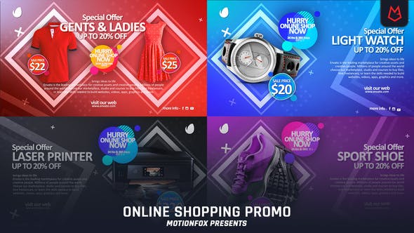 Online Shopping Promo v1 - Download Videohive 24459228