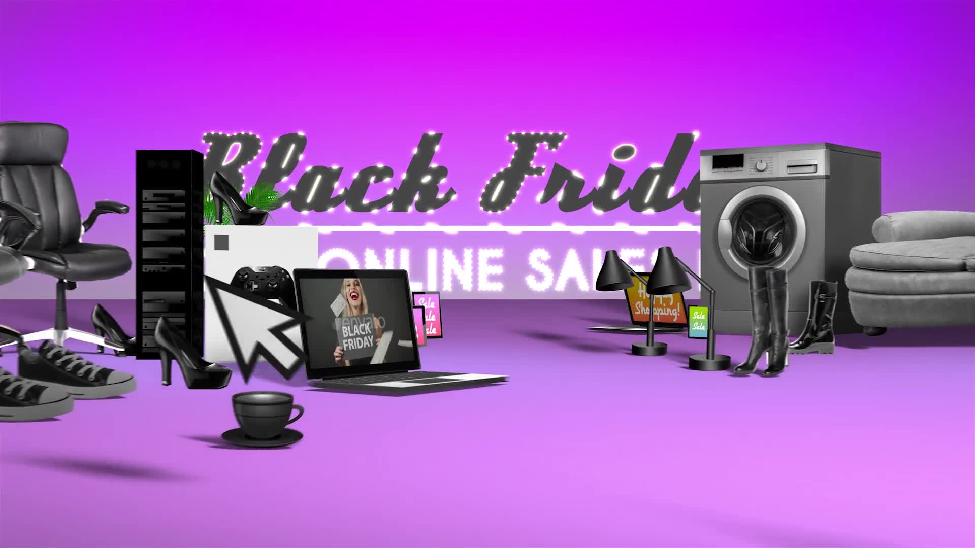 Online Shopping Store Promo Videohive 27540407 After Effects Image 7
