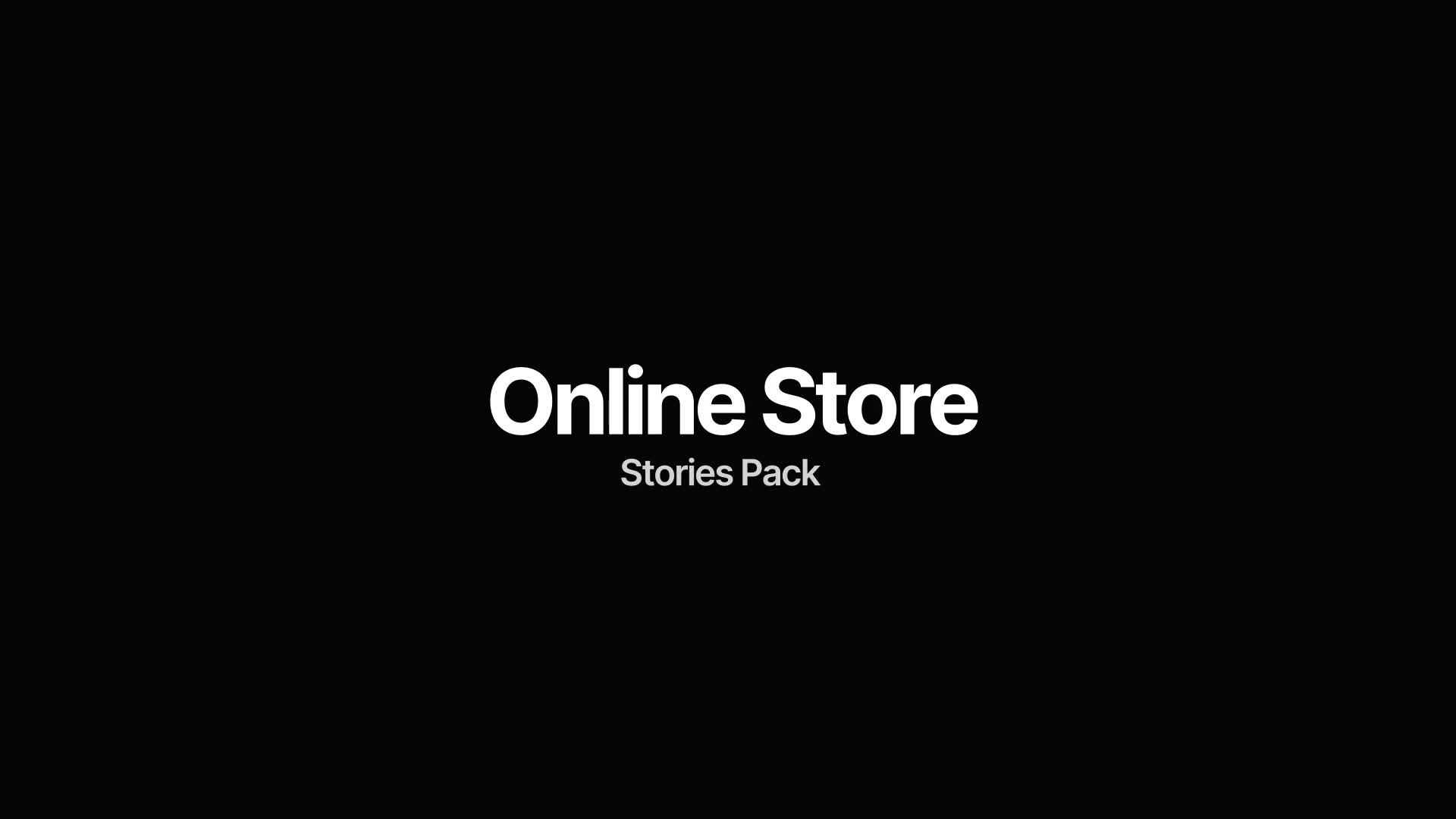 Online Store Stories Pack Videohive 33526934 After Effects Image 1