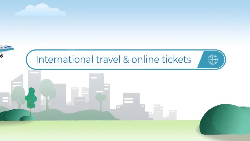 Online Tickets and Travel Services Logo Videohive 24332979 After Effects Image 1