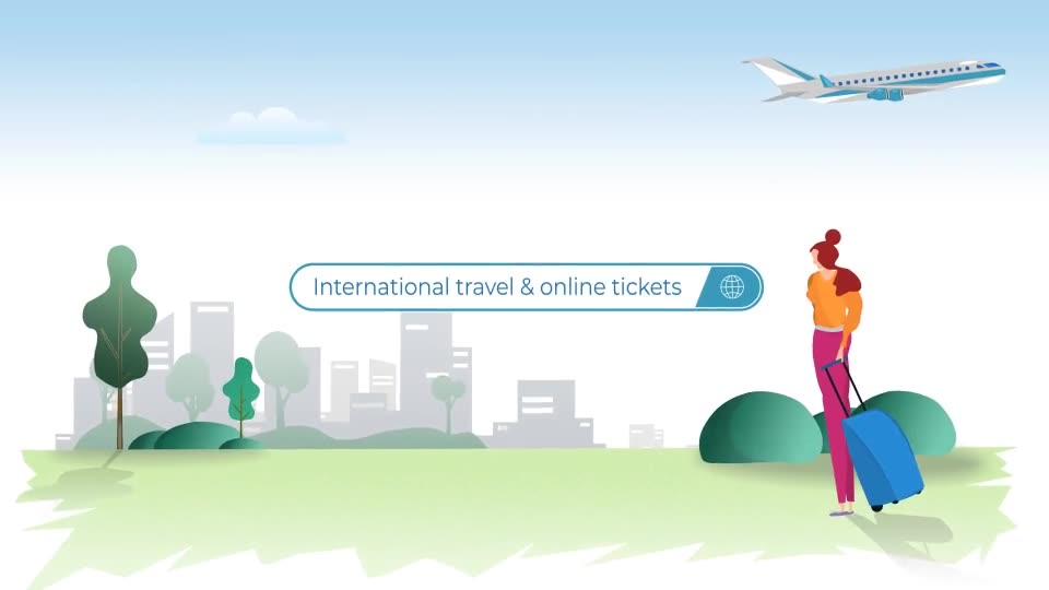 Online Tickets and Travel Services Logo Videohive 24332979 After Effects Image 2