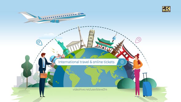 Online Tickets and Travel Services Logo - 24332979 Download Videohive
