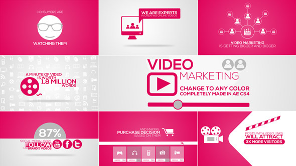 Online Video Marketing Intro - Download Videohive 5239873