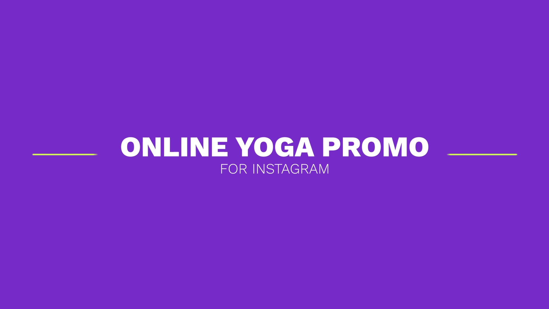 Online Yoga Instagram Promo Videohive 32239101 After Effects Image 3