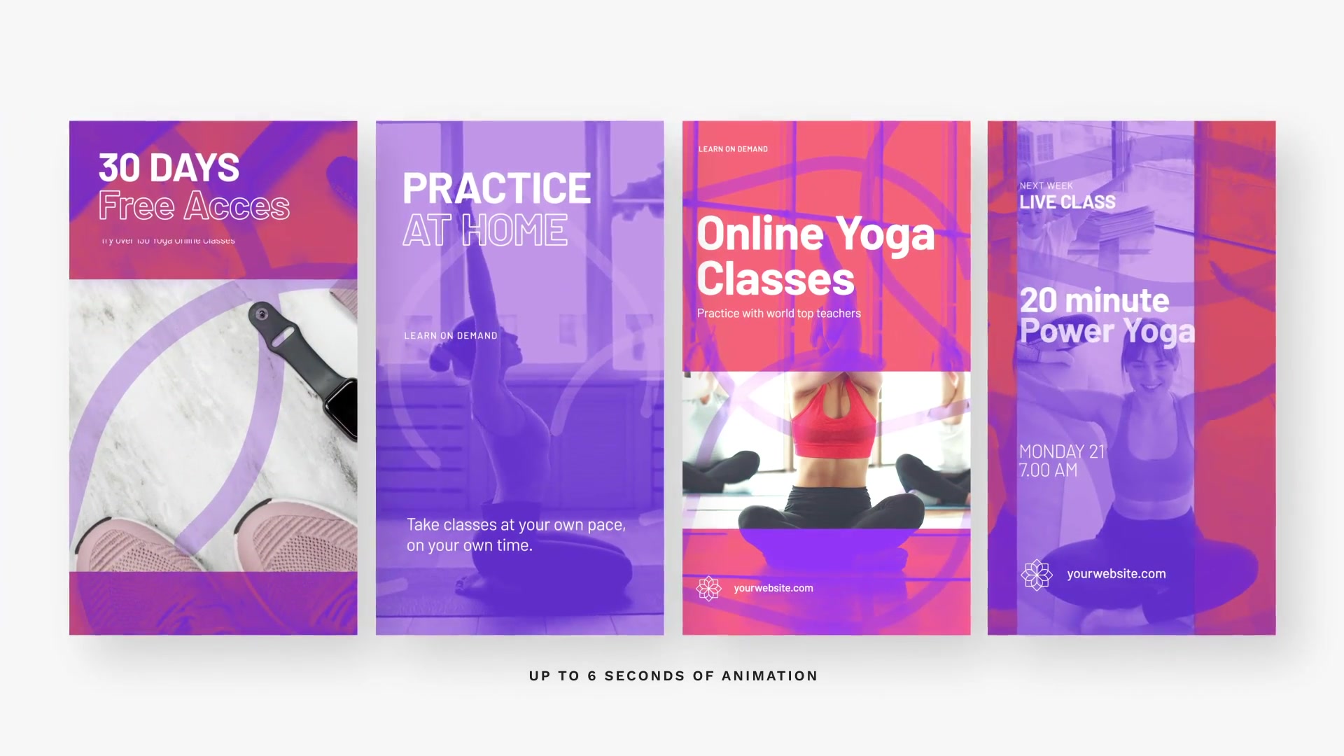Online Yoga Instagram Promo Videohive 32239101 After Effects Image 7