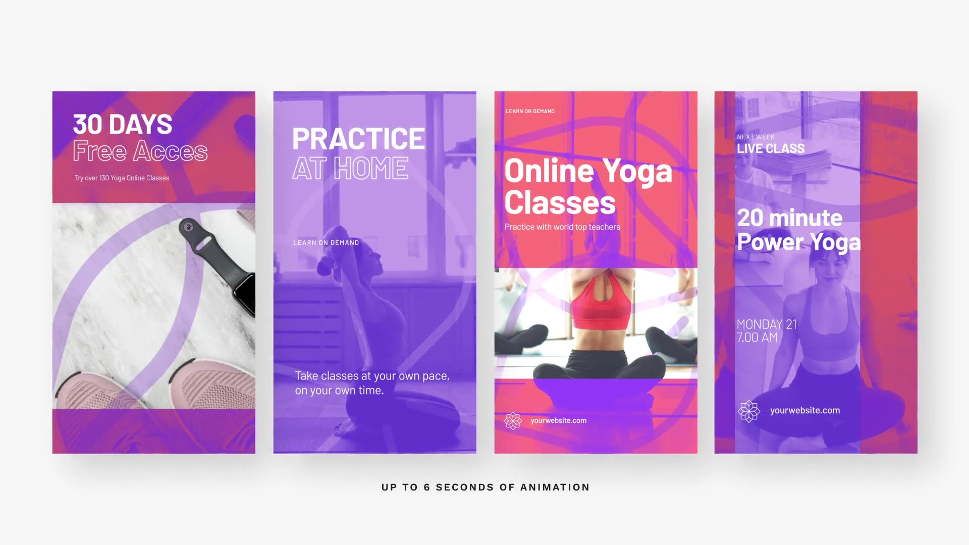 Online Yoga Instagram Promo Videohive 32239101 After Effects Image 8