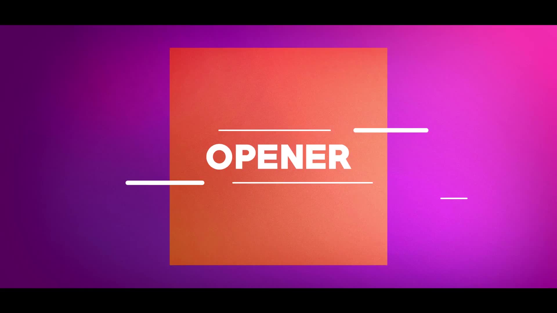 Opener Intro - Download Videohive 21410660