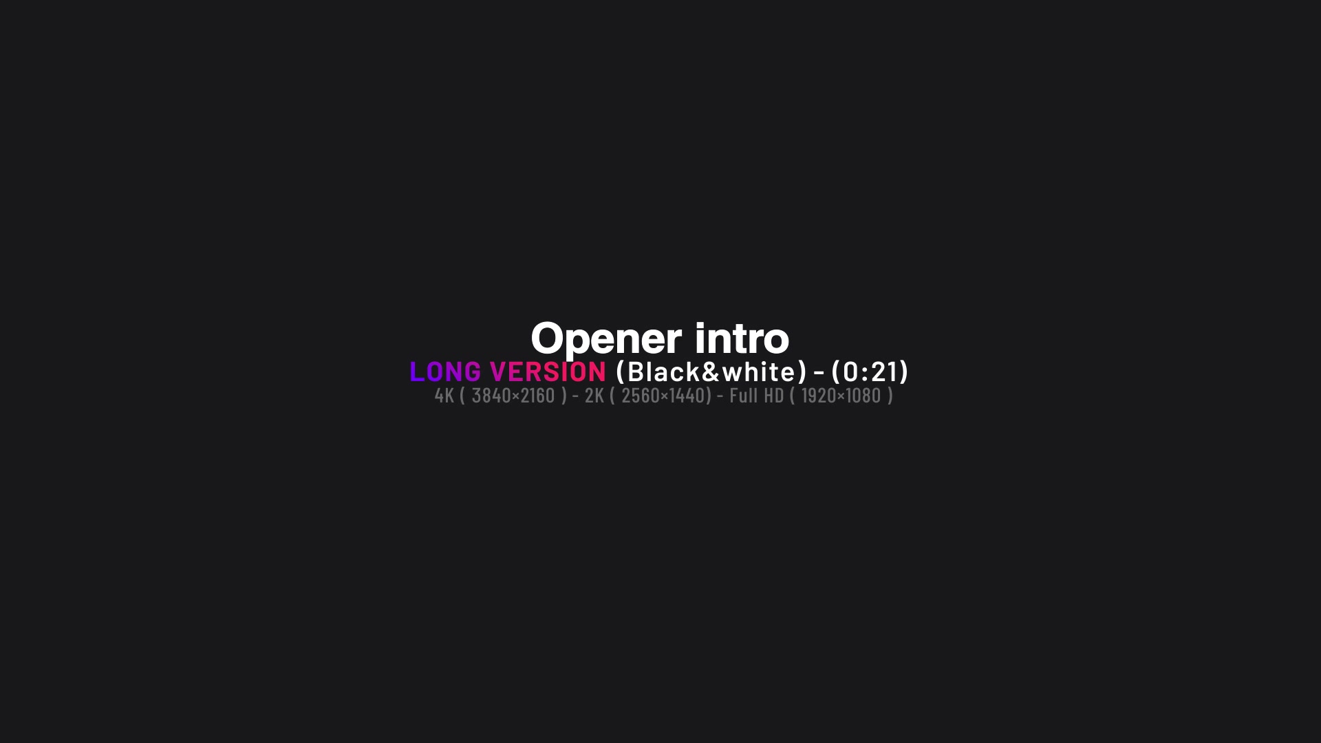 Opener intro Videohive 40164226 After Effects Image 5