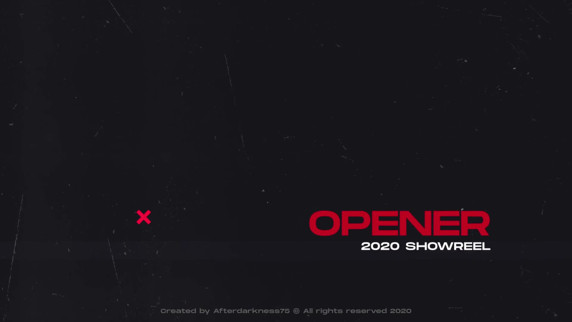 Opener / Showreel Promo Videohive 29409915 After Effects Image 1