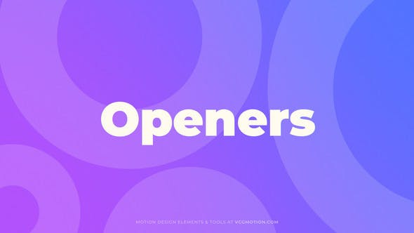 Openers - 36345423 Videohive Download