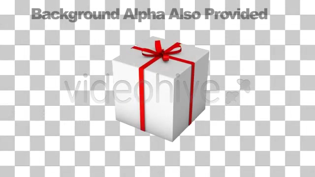 Opening a Wrapped Gift with Alpha Channel Fold Videohive 2517176 Motion Graphics Image 10