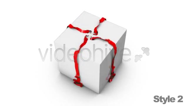 Opening a Wrapped Gift with Alpha Channel Fold Videohive 2517176 Motion Graphics Image 5