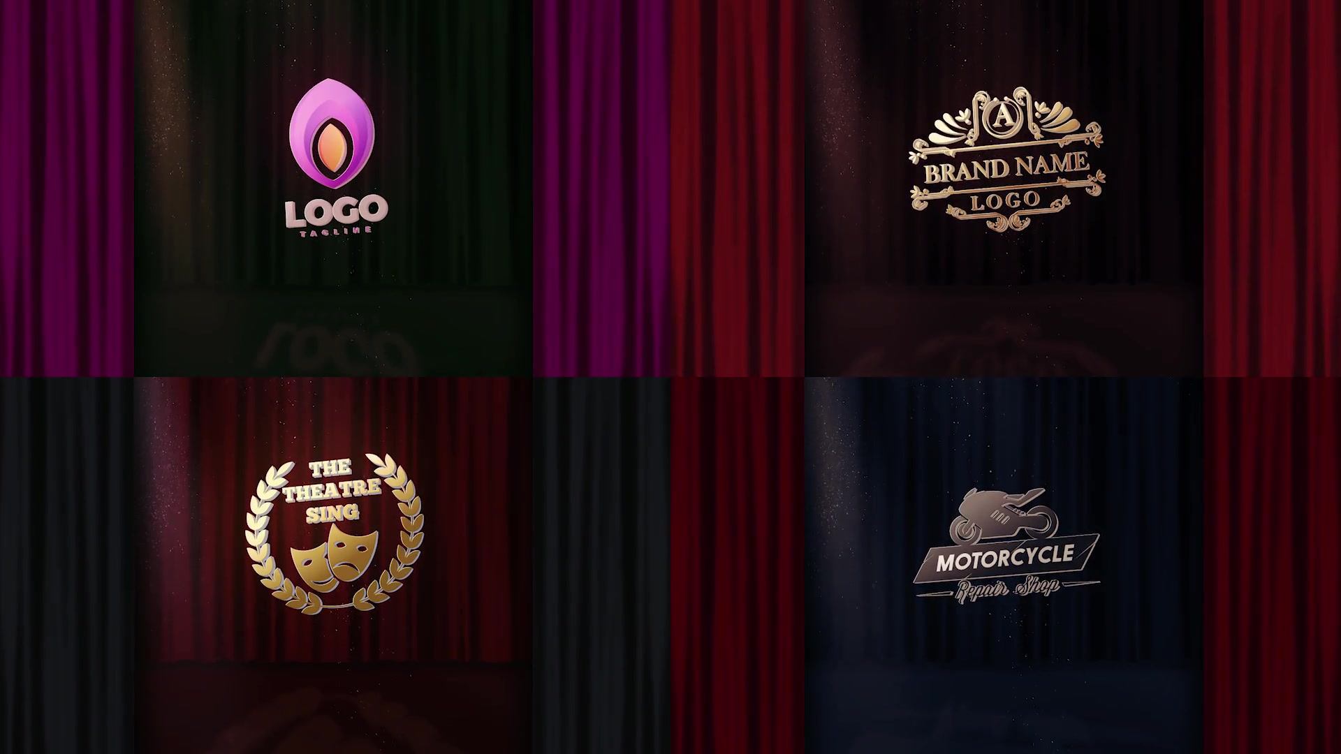 Opening Curtain Logo Reveal Videohive 24903718 After Effects Image 8