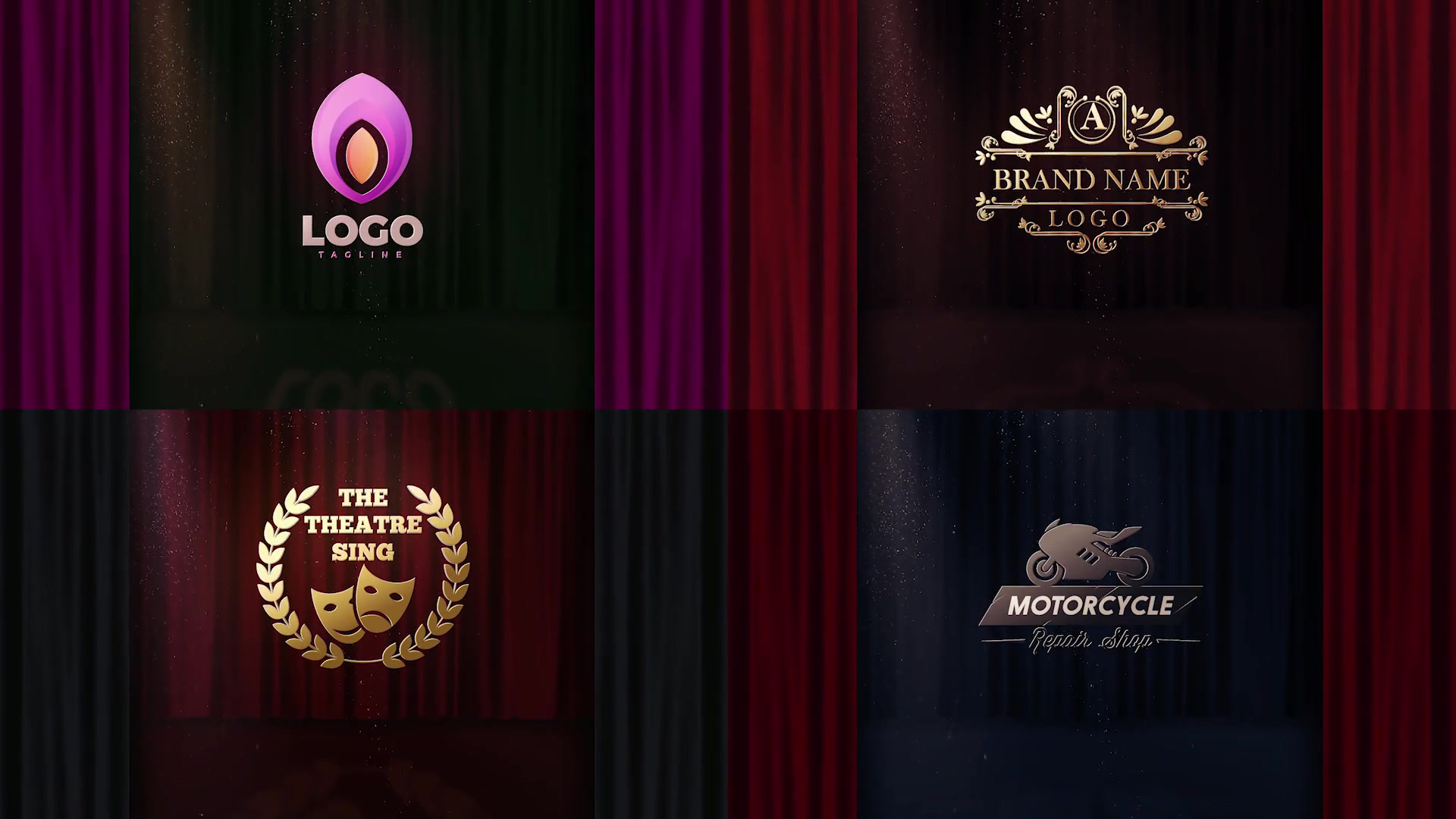 Opening Curtain Logo Reveal Videohive 24903718 After Effects Image 9