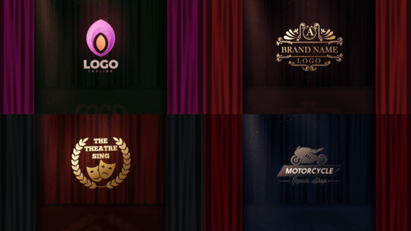 Opening Curtain Logo Reveal - 24903718 Videohive Download