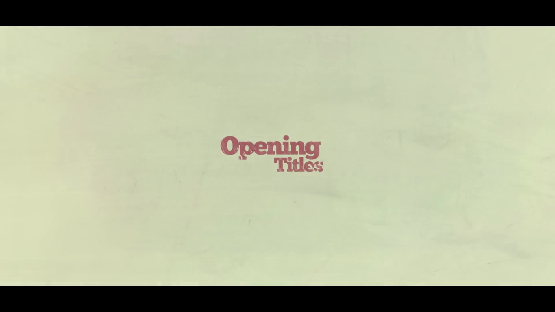 Opening Titles - Download Videohive 23264922