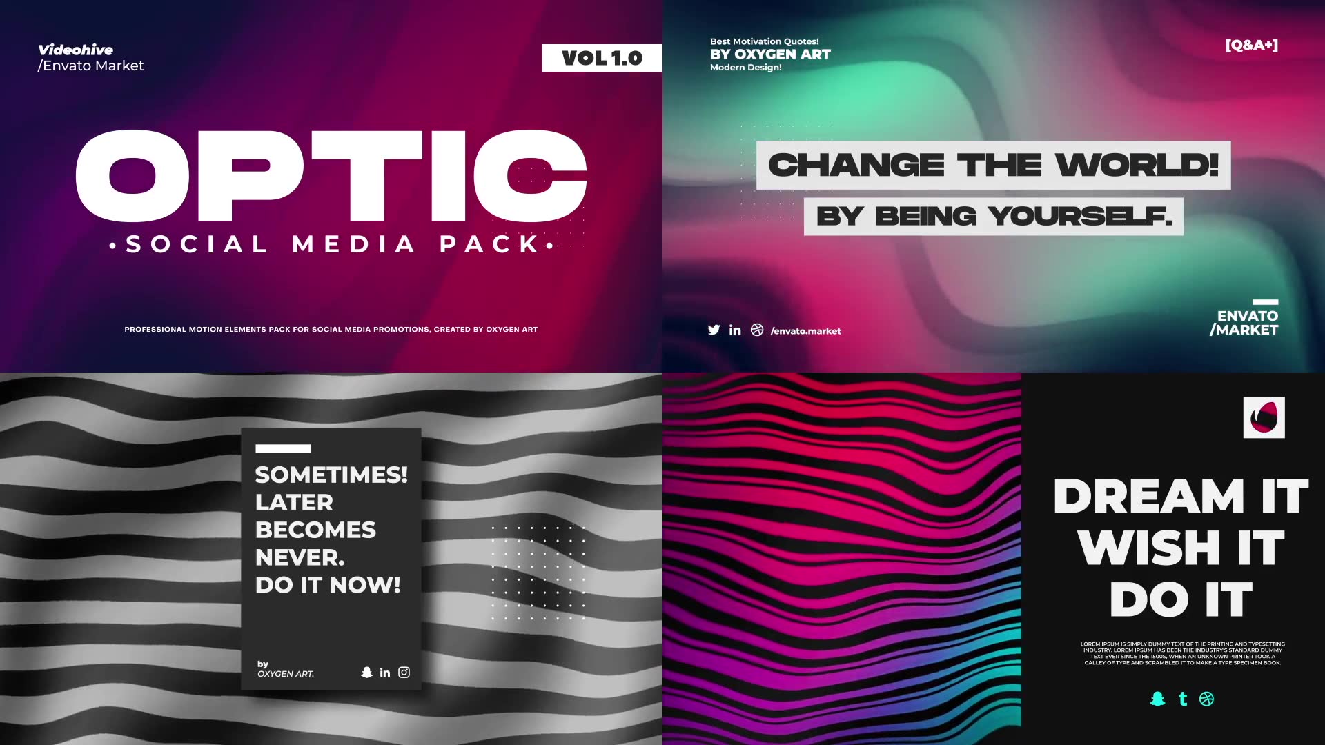 Optic Social Media Scenes Videohive 28946825 After Effects Image 4
