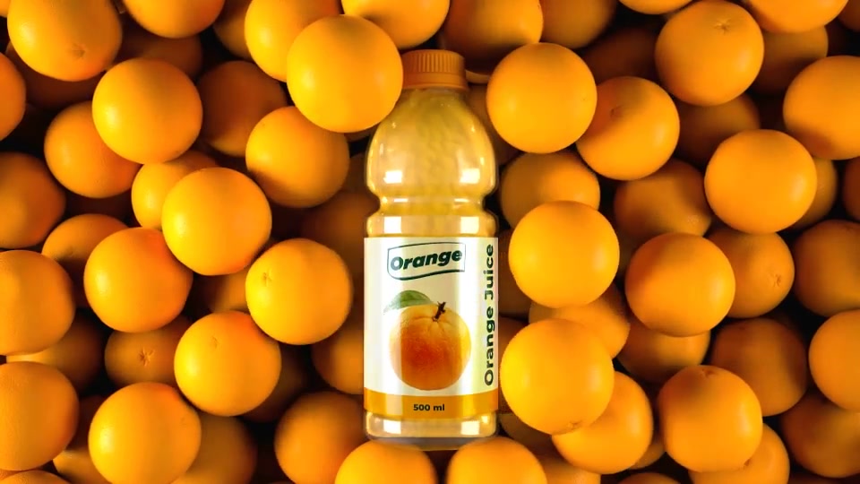 Orange Juice Bottle Label Mockup 4K Videohive 30169025 After Effects Image 3