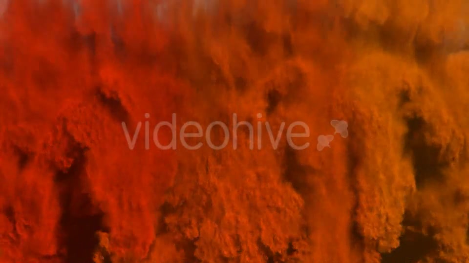 Orange Smoke Transitions - Download Videohive 21452828