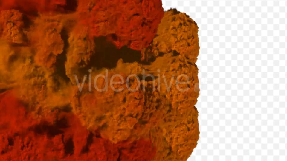 Orange Smoke Transitions - Download Videohive 21452828