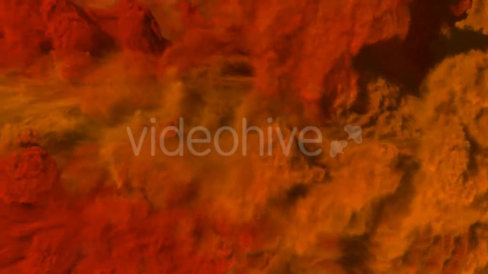 Orange Smoke Transitions - Download Videohive 21452828