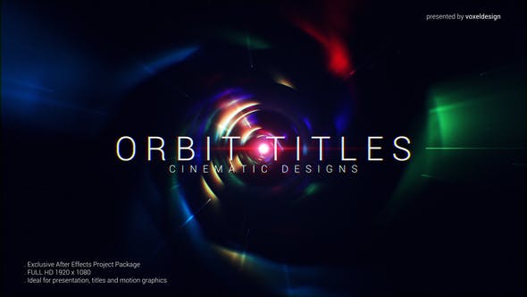 Orbit Cinematic Titles - Videohive Download 24593915