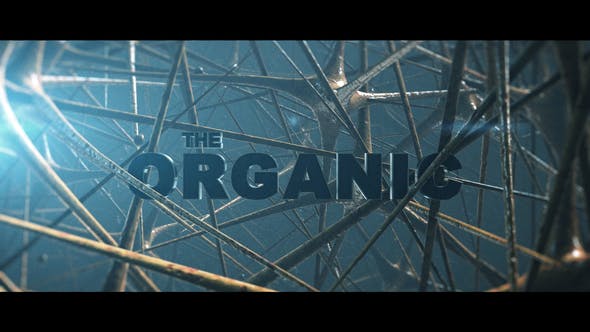 Organic Element 3D Title Sequence - Videohive Download 30892492
