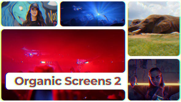 Organic Screens 2 - Videohive Download 32588753
