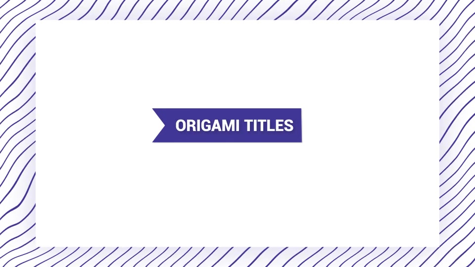 Origami Titles Videohive 25241238 After Effects Image 10