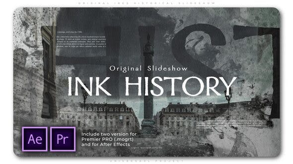 Original Inks Historical Slideshow - Download 26441031 Videohive